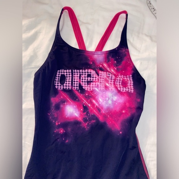 Women's one piece racer back swimsuit ARENA size 36 / Large - Picture 6 of 16